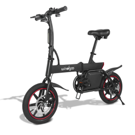 Windgoo B20 v3. 7.5Ah opvouwbare elektrische fiets - 14 inch. Zwart